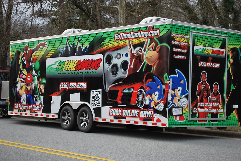 Mobile game truck for birthday parties near me